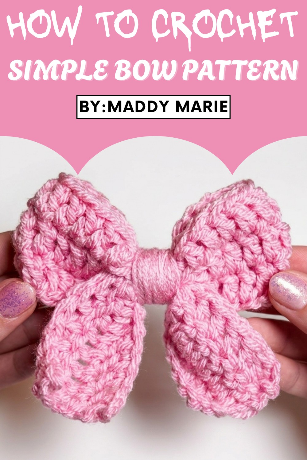 Crochet Simple Bow Pattern