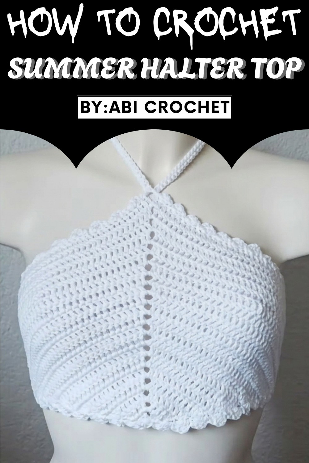 Crochet Summer Halter Top