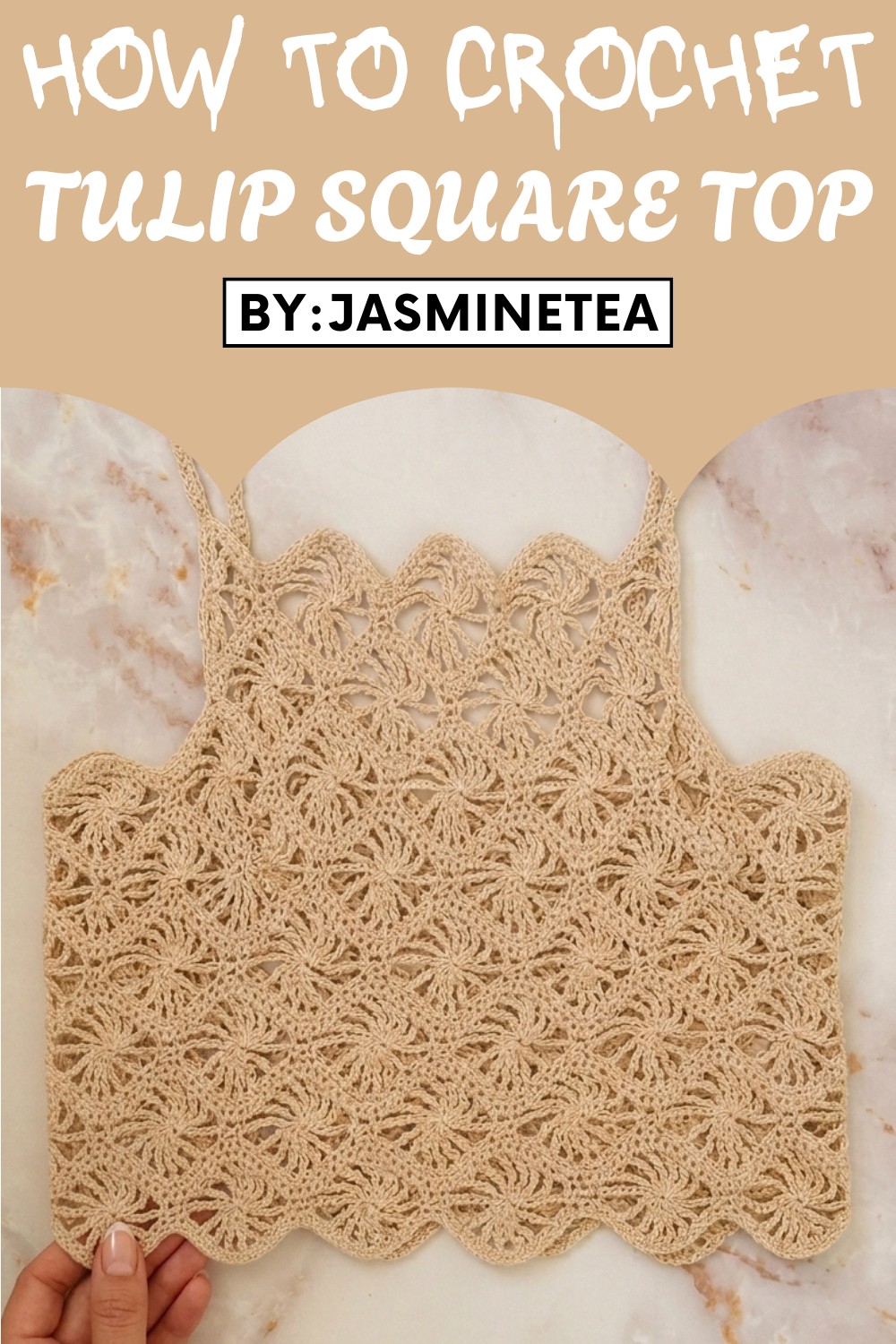 Crochet Tulip Square Top