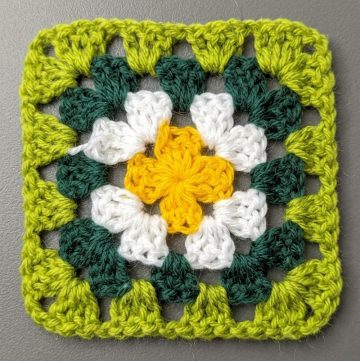 Crochet Granny Square Pattern