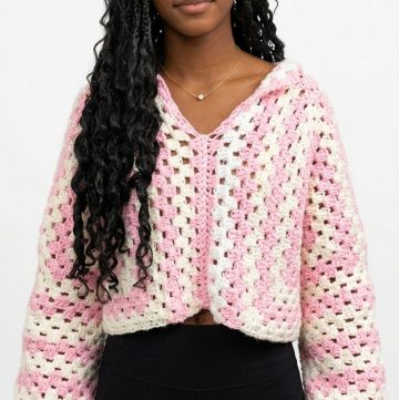 Crochet Hexagon Sweater Pattern
