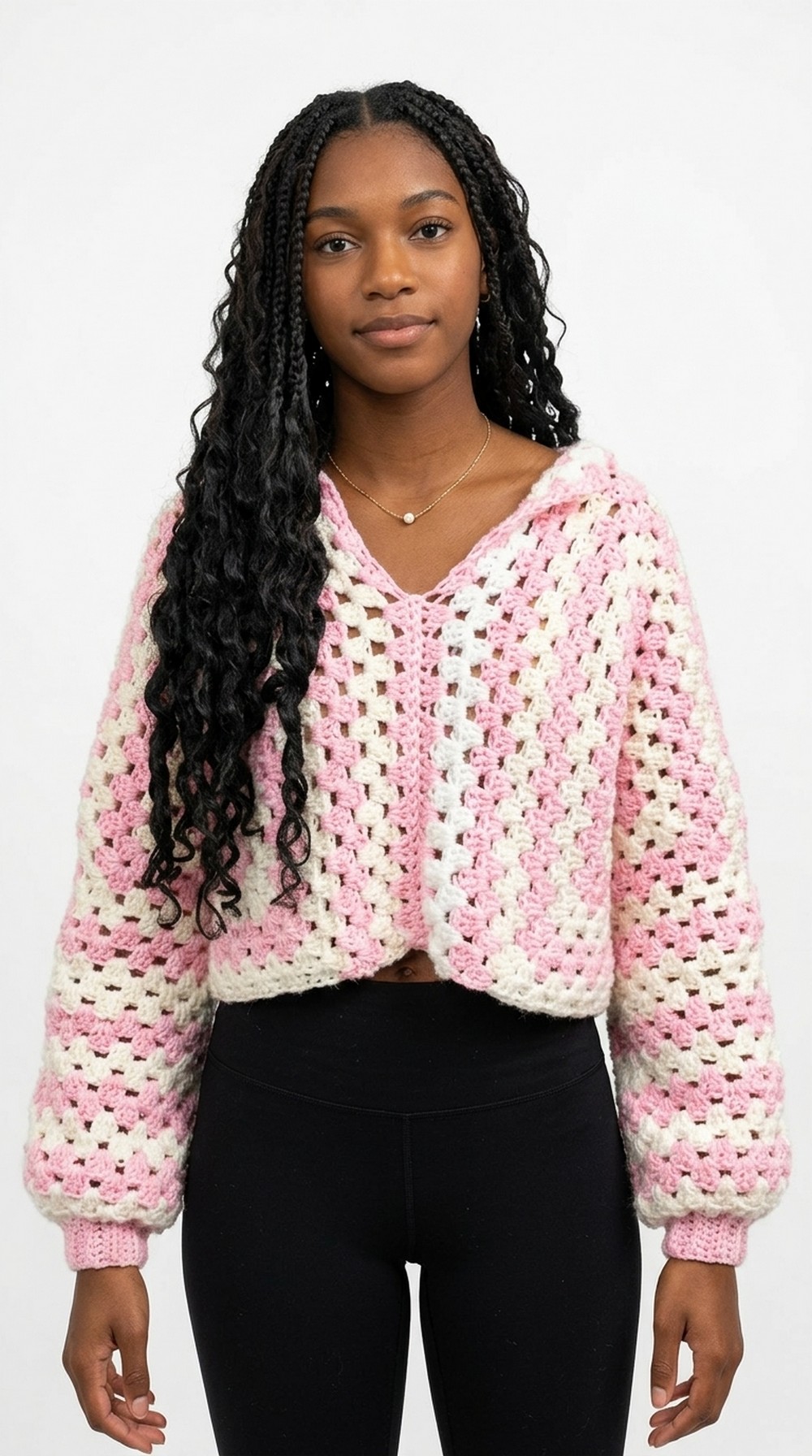 Crochet Hexagon Sweater Pattern