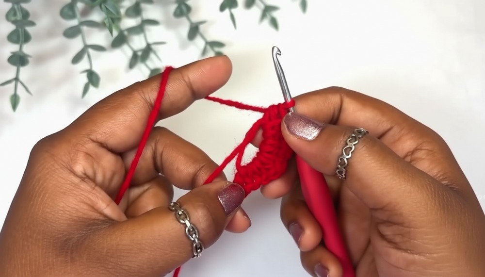 Crochet Rose Flower Pattern