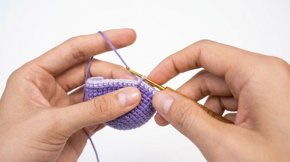 Crochet Whale Keychain Pattern