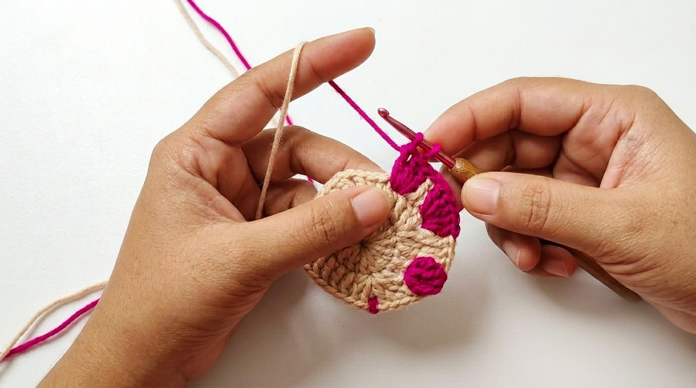 Crochet Heart Granny Square Pattern