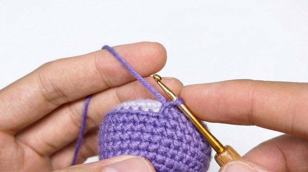 Crochet Whale Keychain Pattern