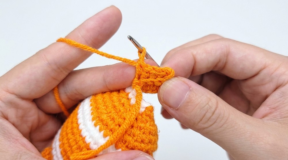 Crochet Clownfish Amigurumi Pattern