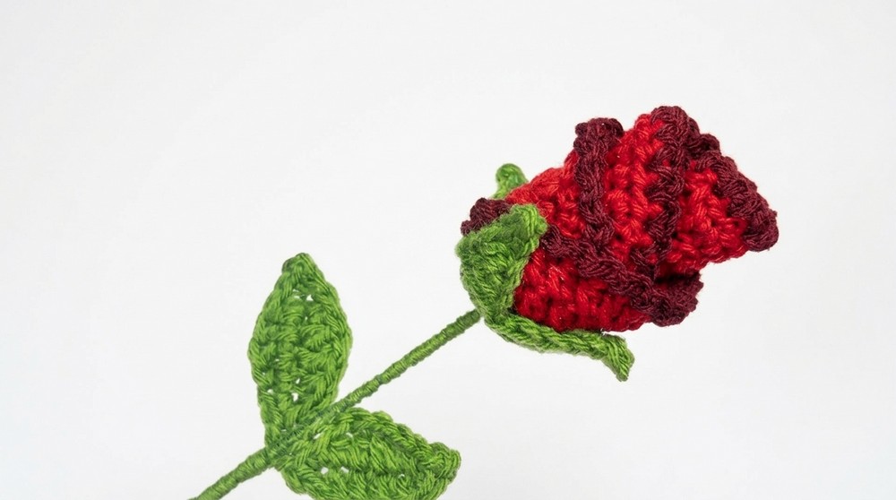 Crochet Rose Flower Pattern