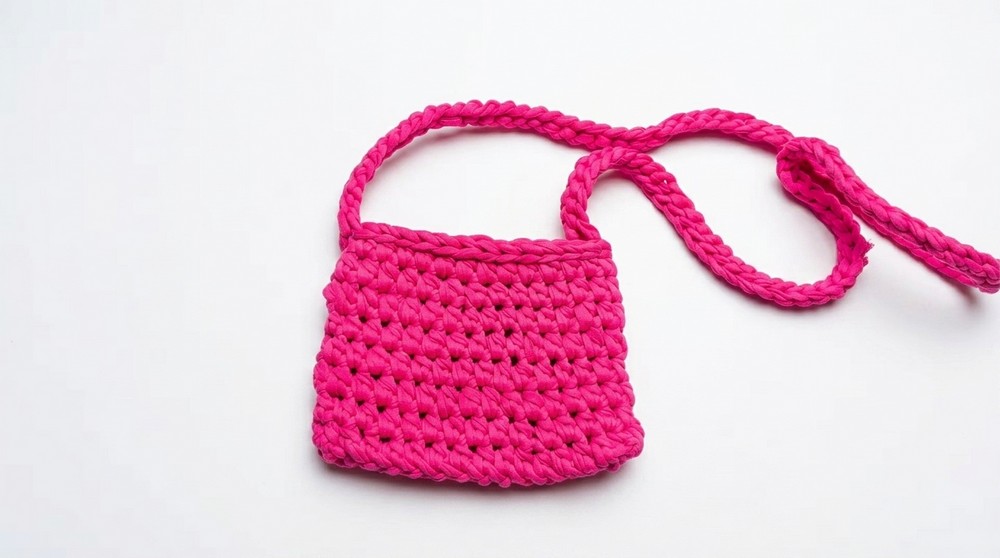 Crochet T-shirt Yarn Bag Pattern