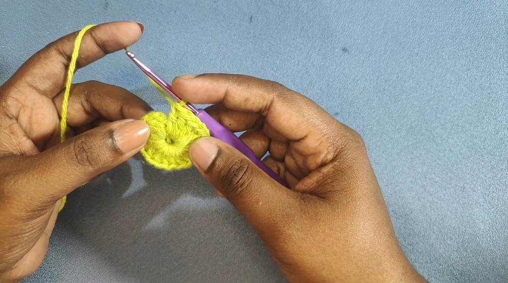 Crochet Flower Coaster Pattern