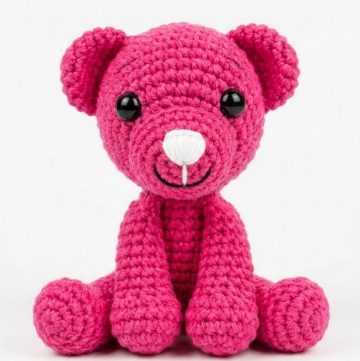 Crochet Teddy Bear Amigurumi Pattern