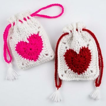 Crochet Drawstring Pouch Pattern
