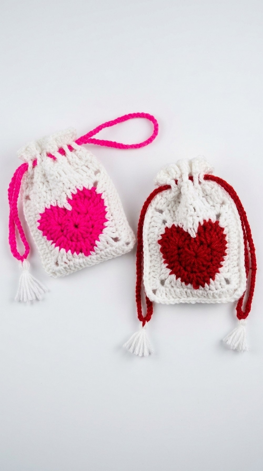 Crochet Drawstring Pouch Pattern