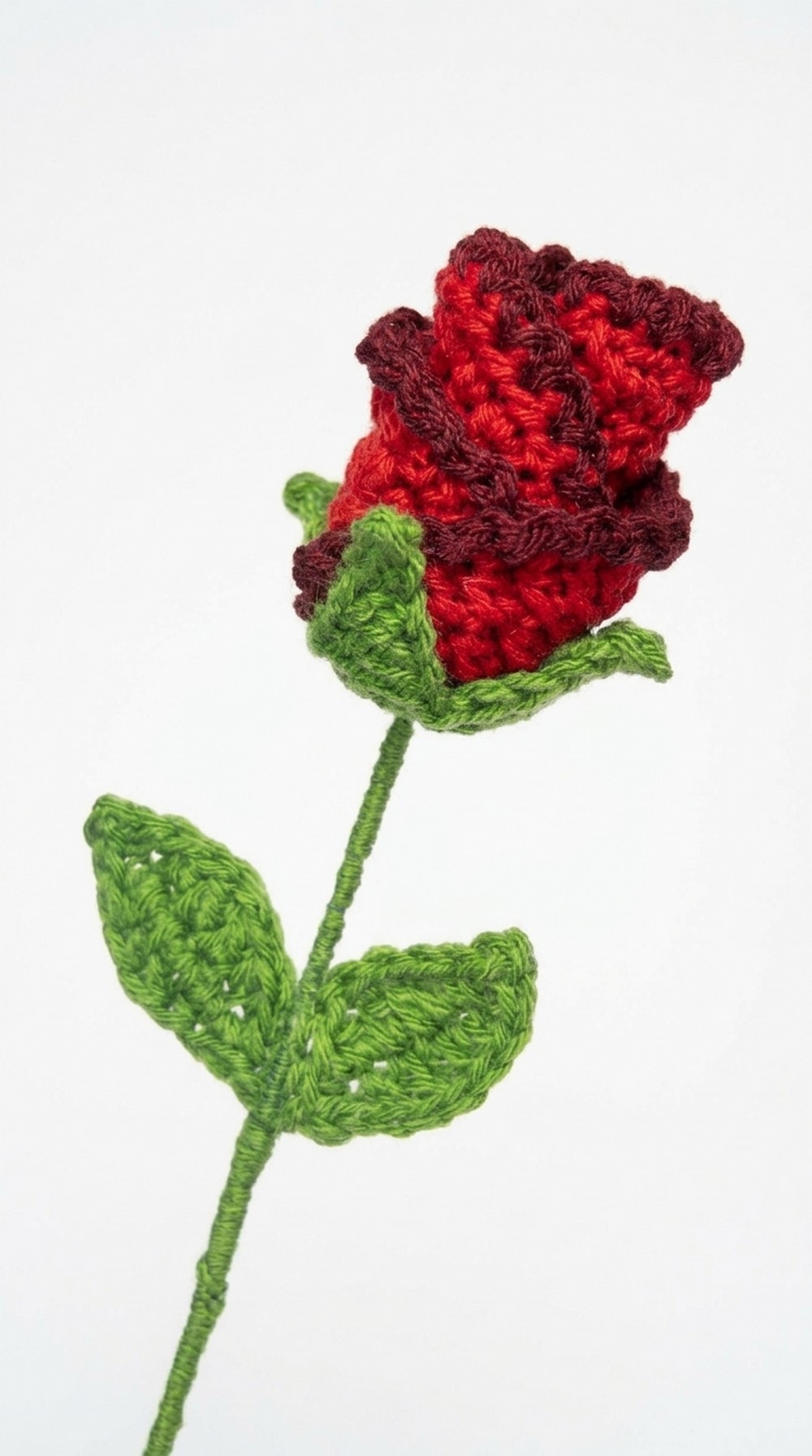 Crochet Rose Flower Pattern