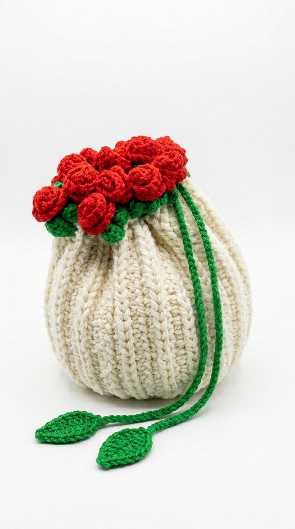 Crochet Rose Bag Pattern