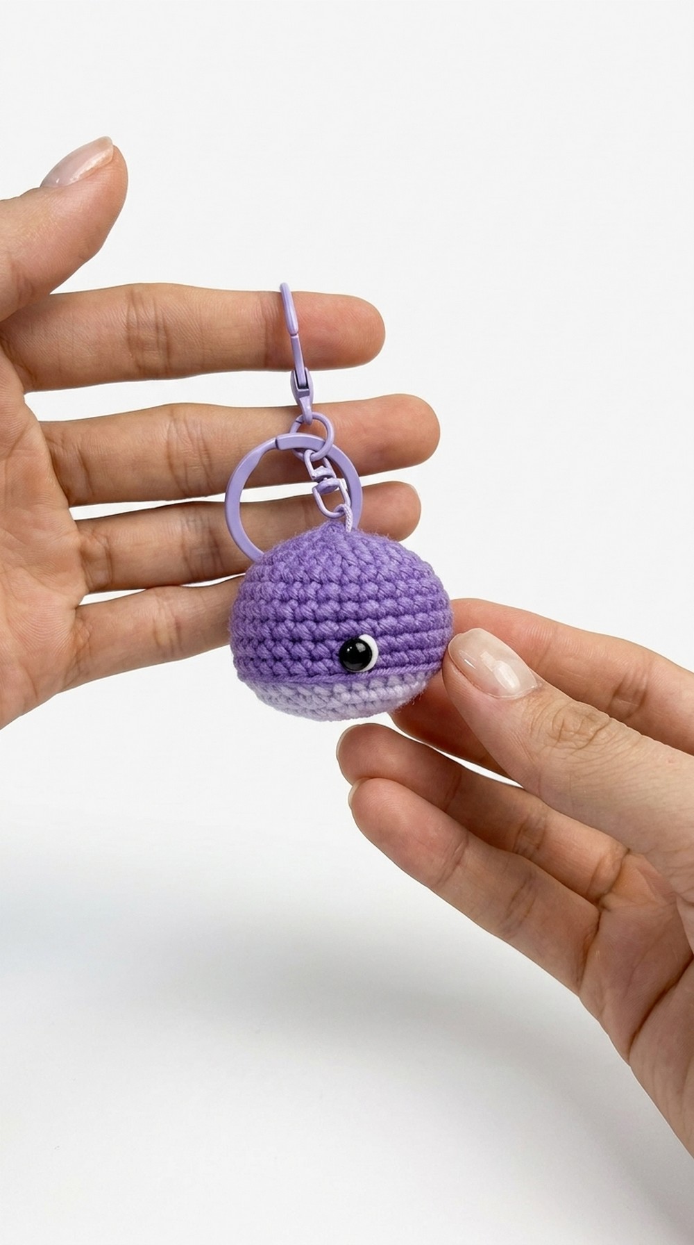 Crochet Whale Keychain Pattern
