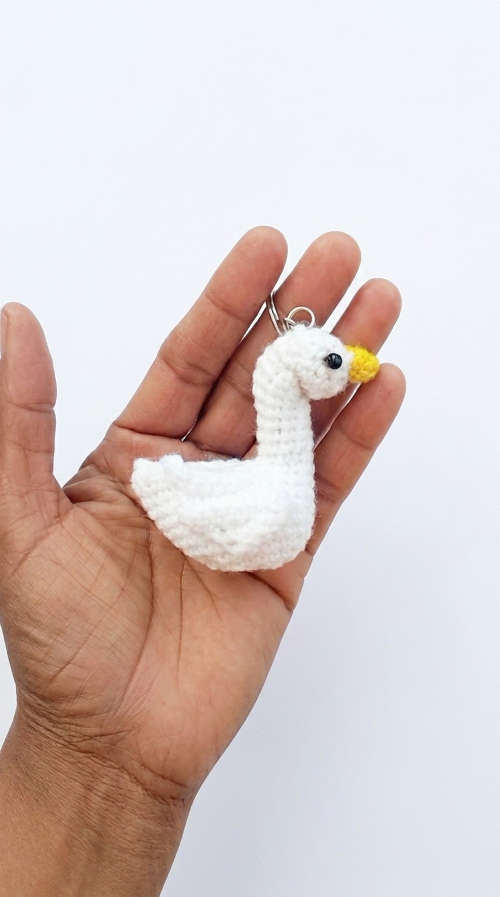 Crochet Duck Keychain Pattern