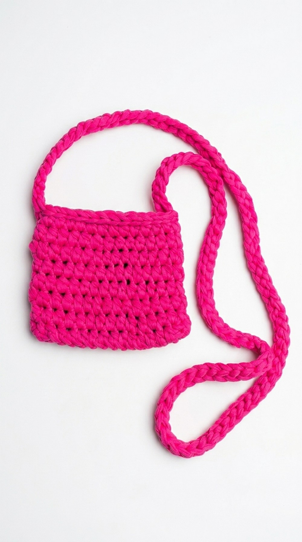 Crochet T-shirt Yarn Bag Pattern