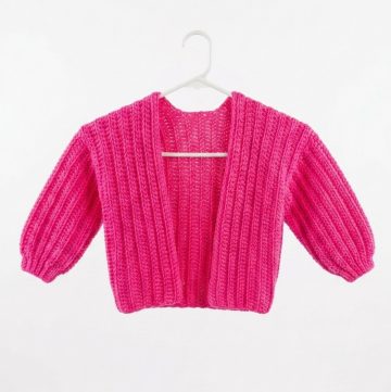 Crochet Cardigan Pattern