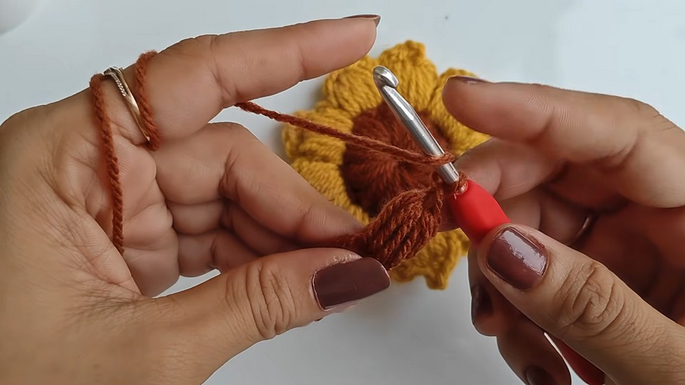 Crochet Sunflower Pattern