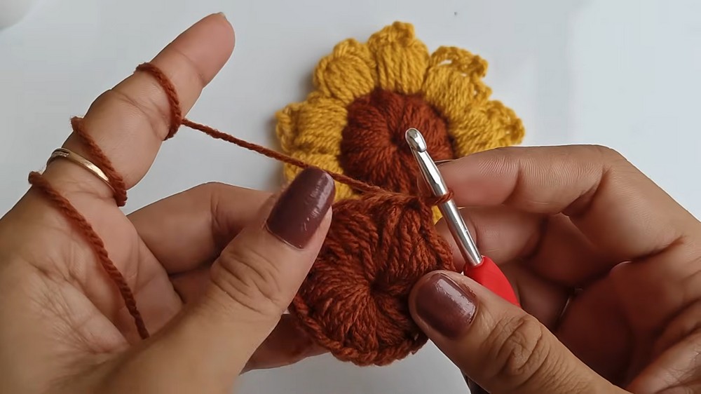 Crochet Sunflower Pattern