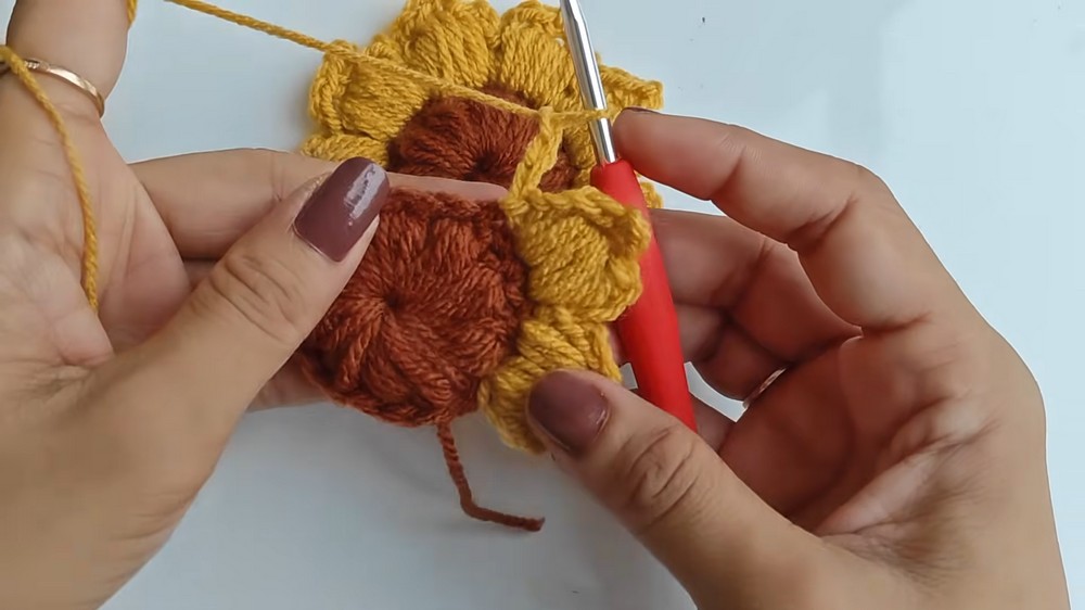 Crochet Sunflower Pattern