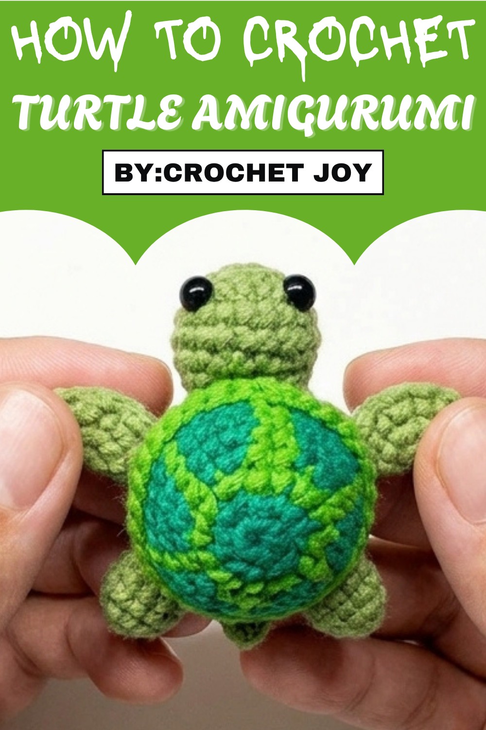 Crochet Turtle Amigurumi Pattern