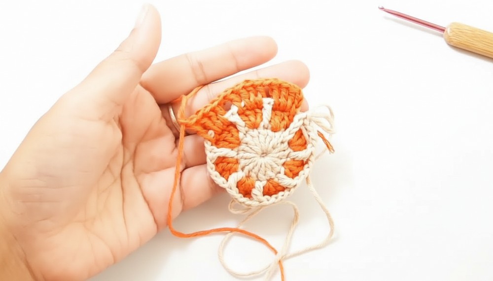 Crochet Flower Granny Square