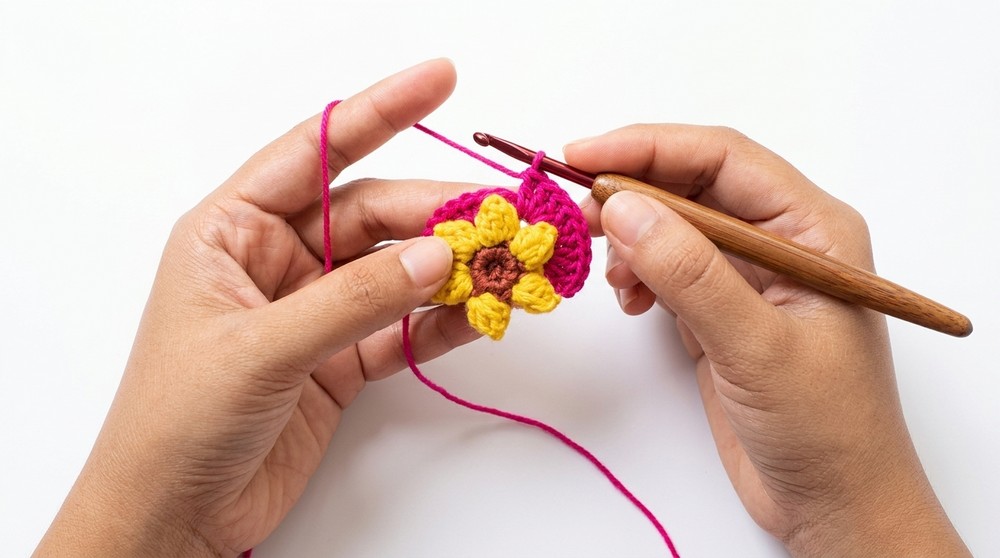 Crochet Flower Pattern