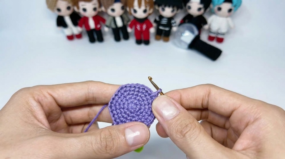 Crochet Whale Keychain Pattern