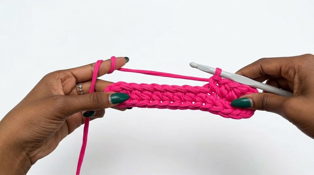 Crochet T-shirt Yarn Bag Pattern