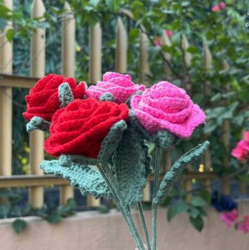 Crochet Beautiful Rose Pattern