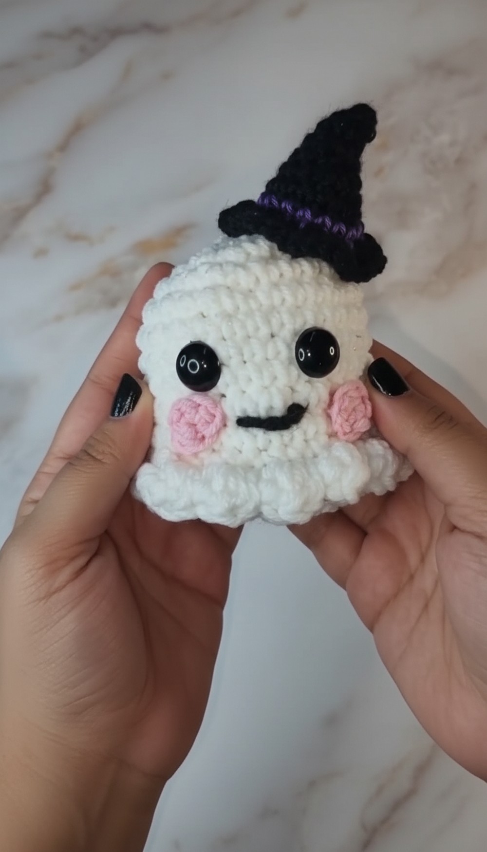 Crochet Baby Ghost Halloween Pattern