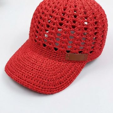 Crochet Baseball Cap Pattern