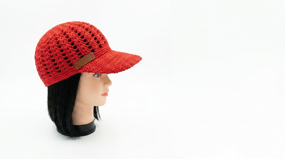 Crochet Baseball Cap Pattern