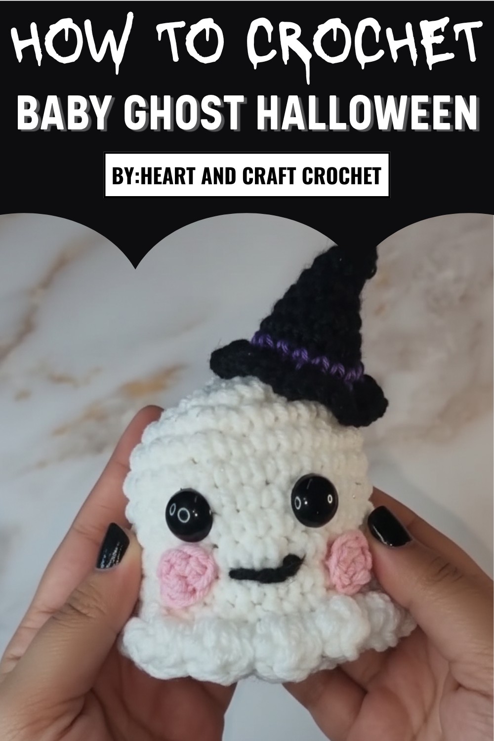 Crochet Baby Ghost Halloween Pattern