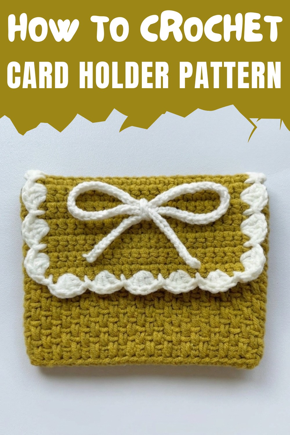 Crochet Card Holder Pattern