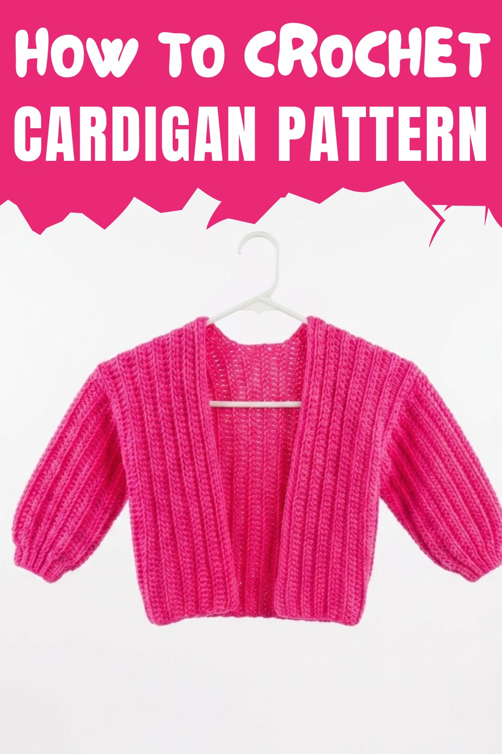 Crochet Cardigan Pattern