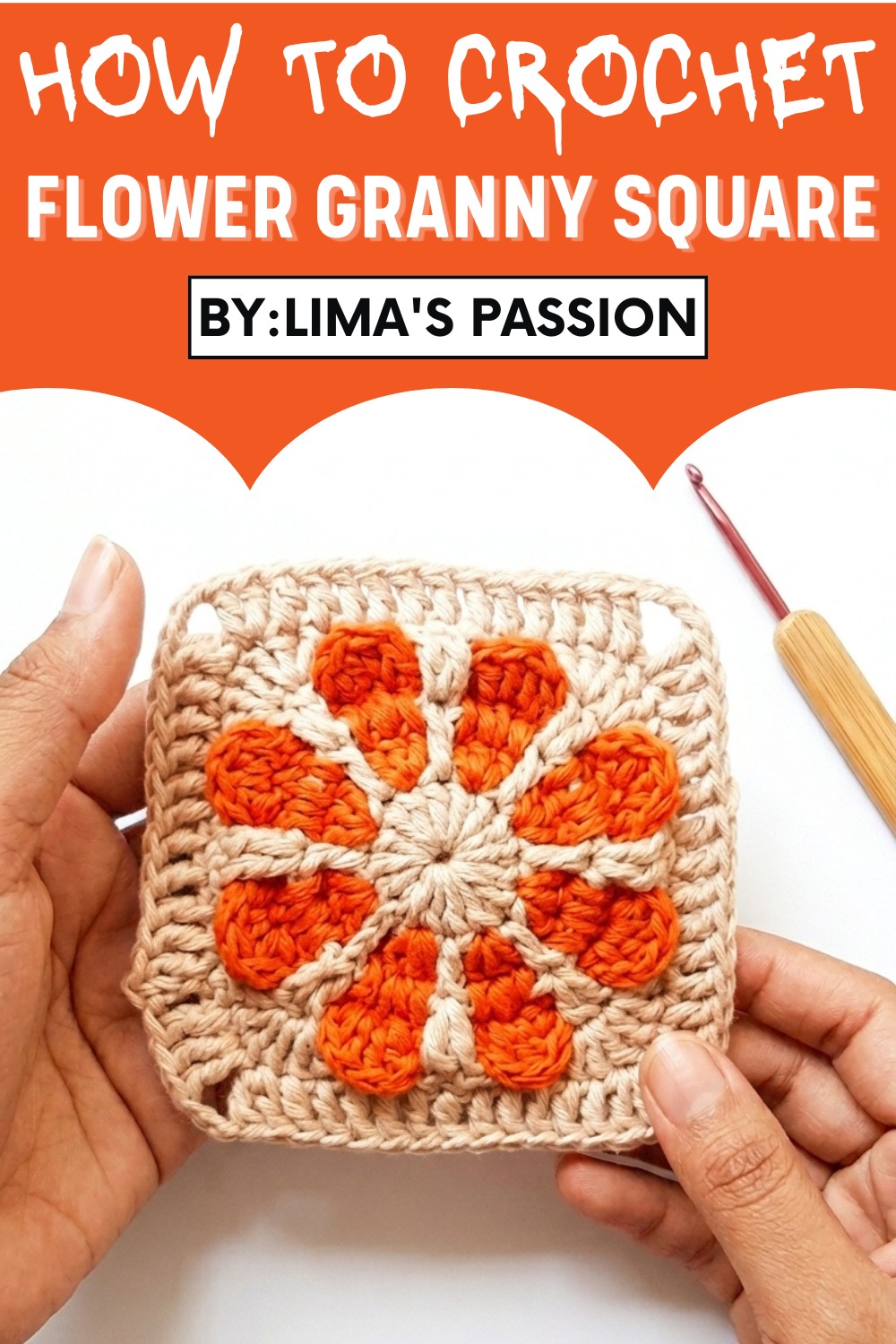 Crochet Flower Granny Square