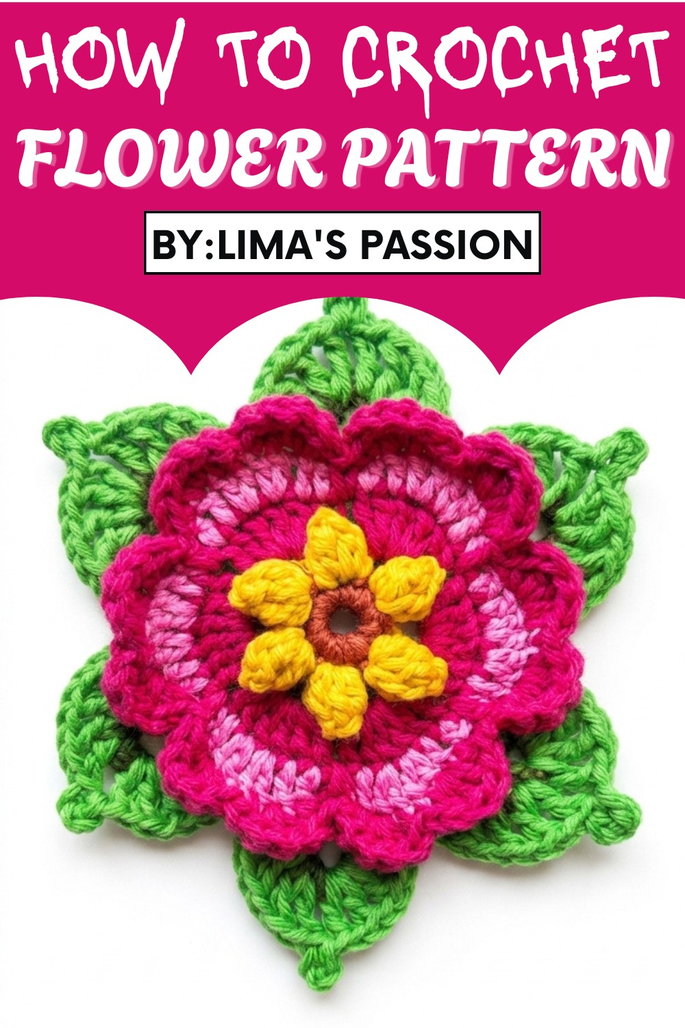 Crochet Flower Pattern