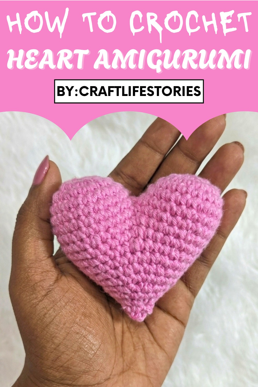 Crochet Heart Amigurumi Pattern