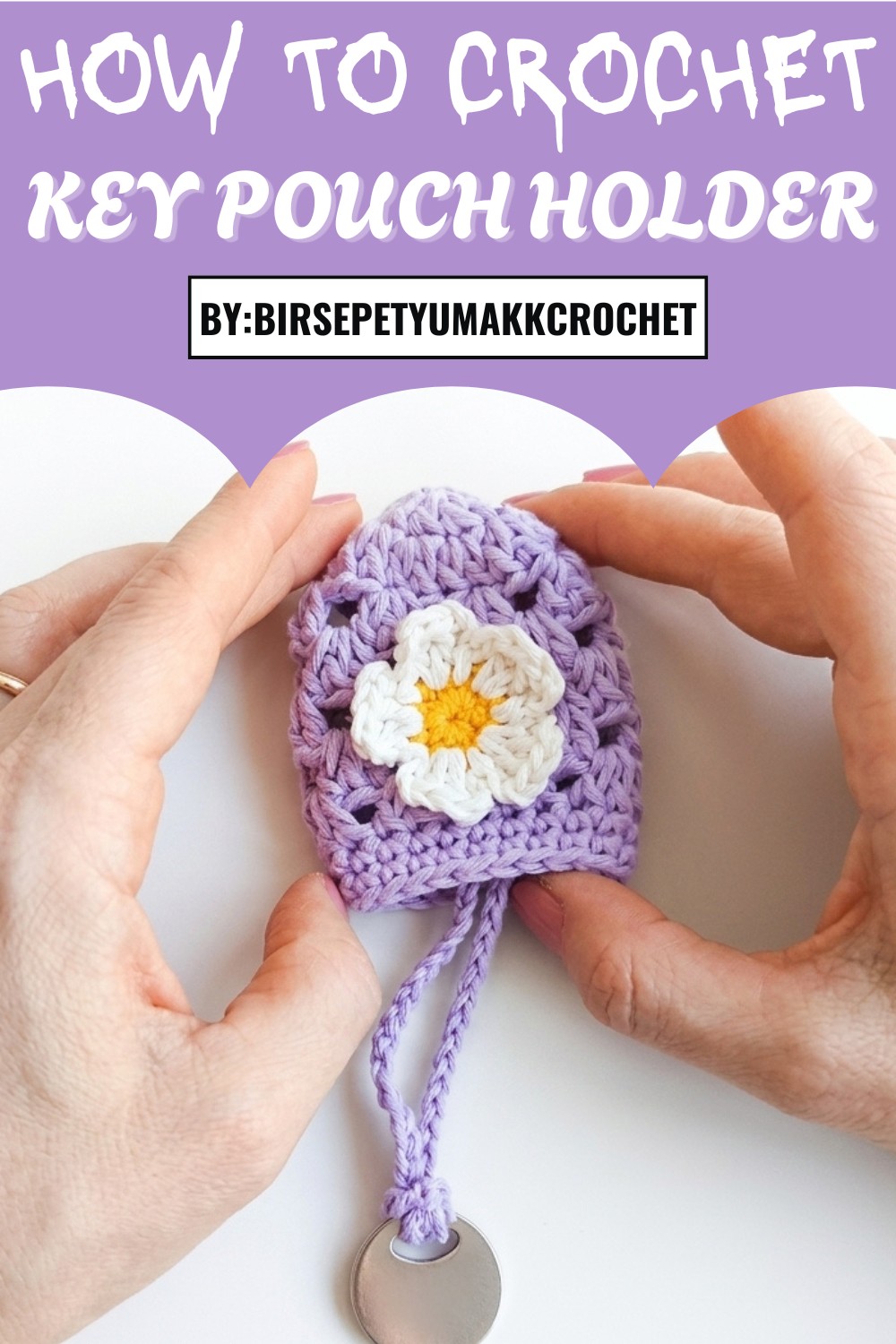 Crochet Key Pouch Holder Pattern