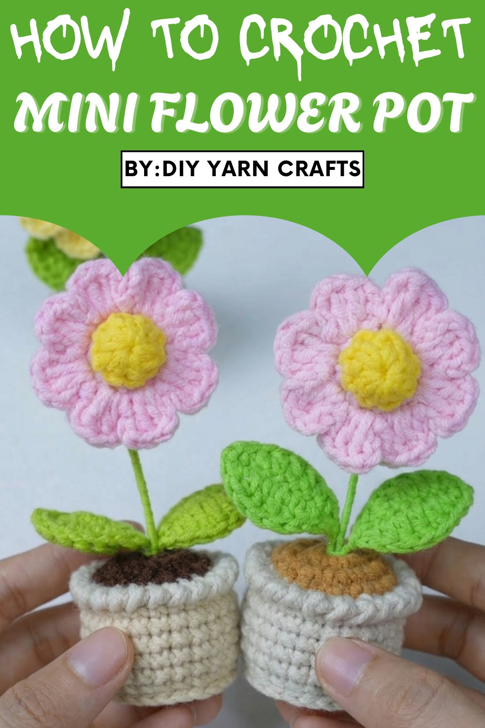 Crochet Mini Flower Pot Pattern