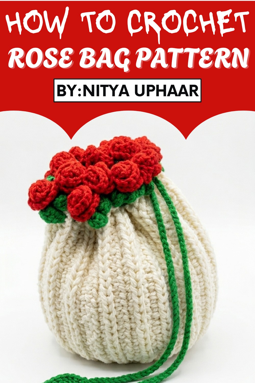 Crochet Rose Bag Pattern