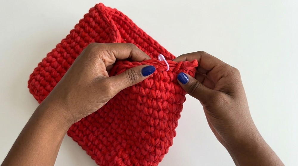 Crochet T-shirt Yarn Tote Bag Pattern