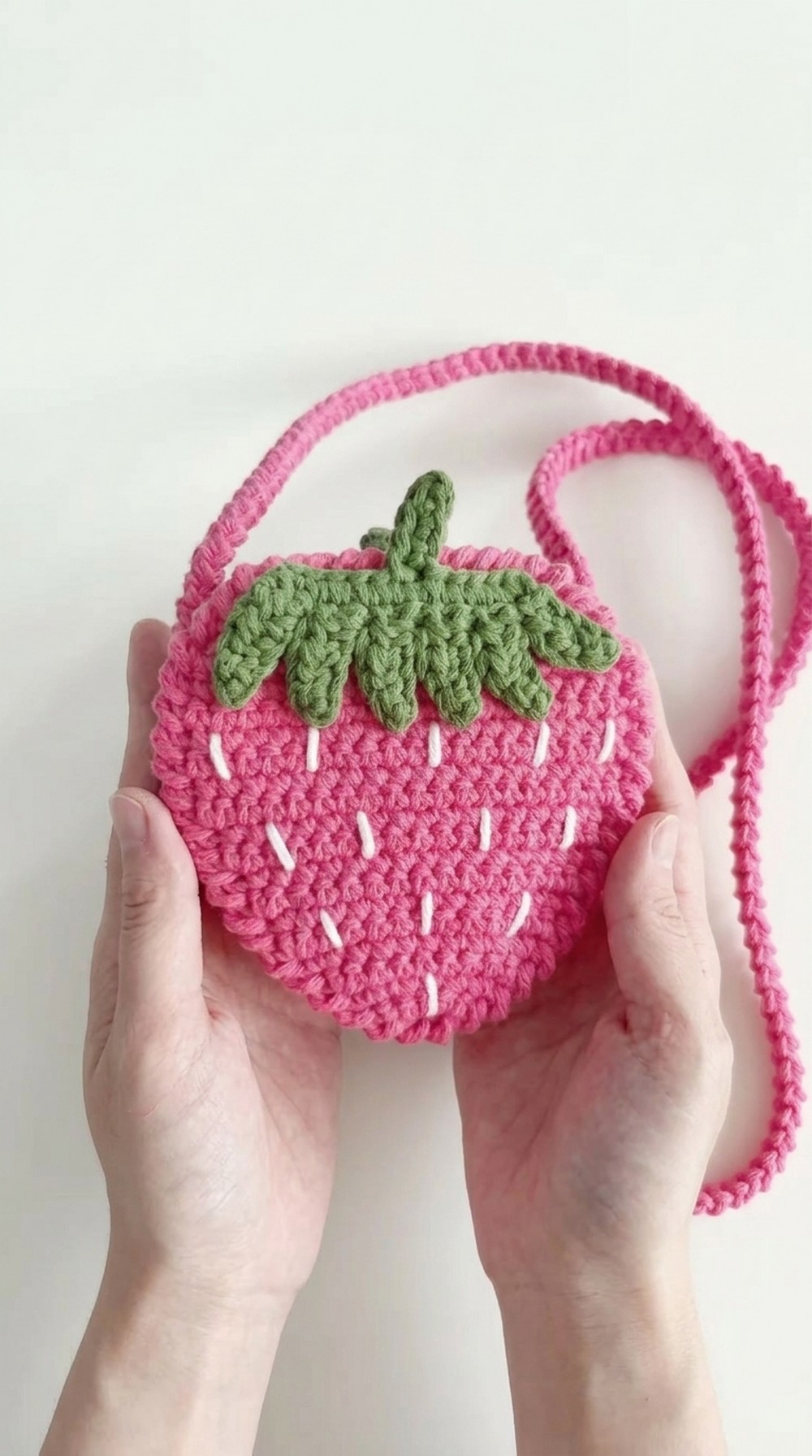 Crochet Straberry Bag Pattern