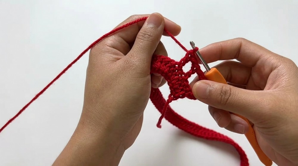 Crochet Mesh Crop Top Pattern