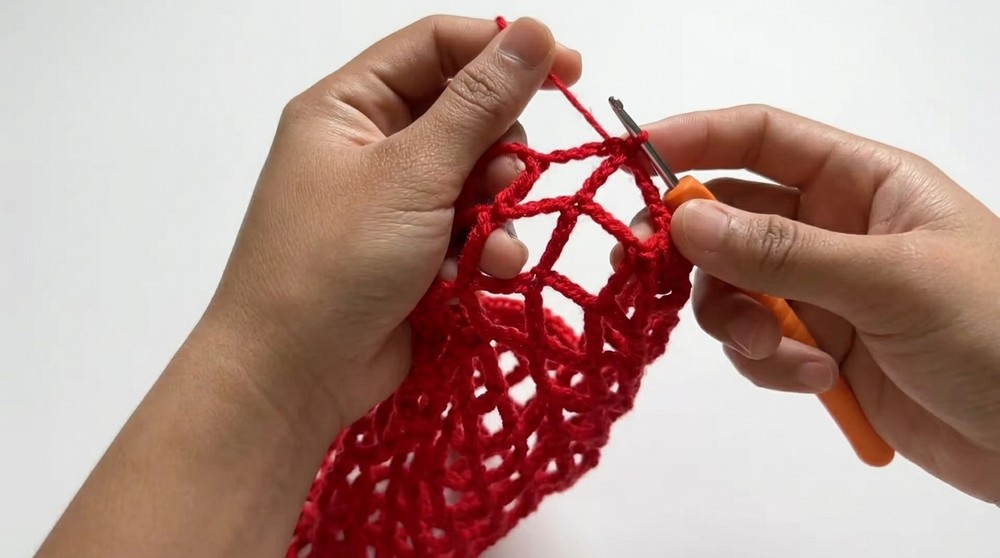 Crochet Mesh Crop Top Pattern