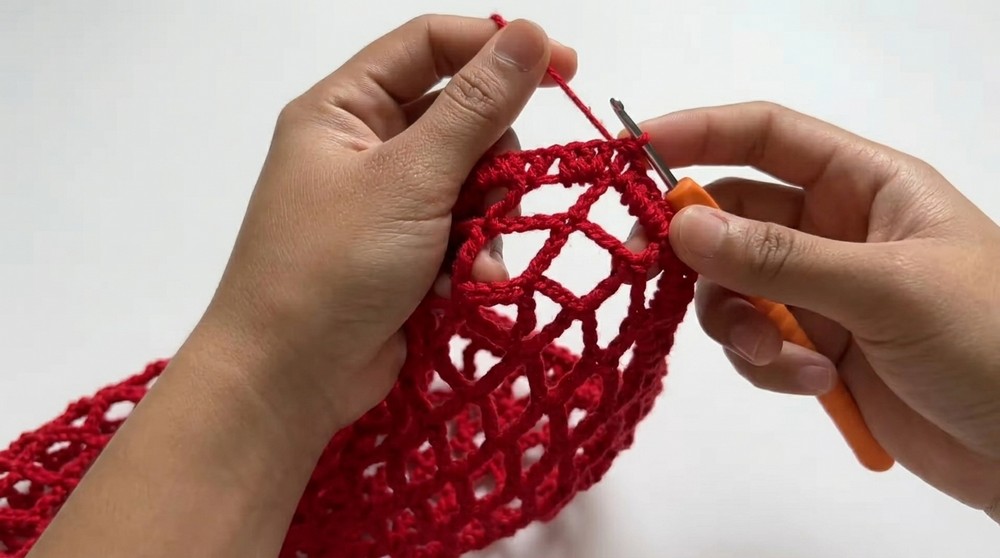 Crochet Mesh Crop Top Pattern