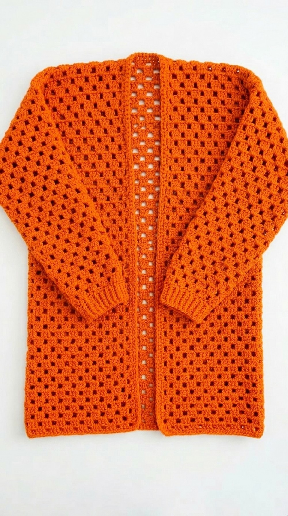 Crochet Granny Stitch Cardigan Pattern